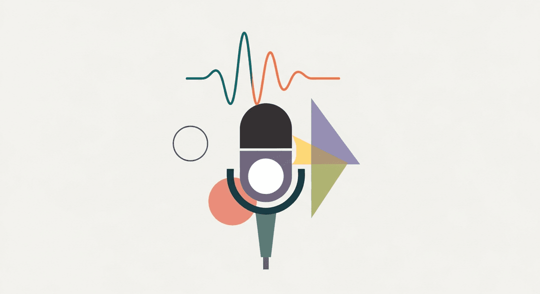 Conceptual image depicting music visual identity, showing abstract shapes and colors merging to form a cohesive and unique artist brand aesthetic.