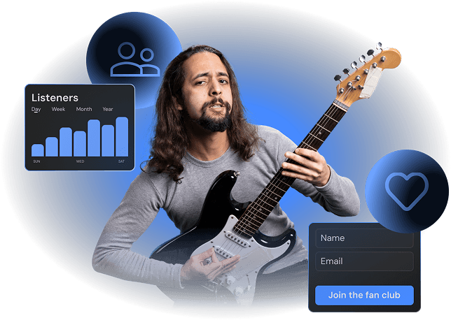 Tunepact Fan Hub analytics and fan growth preview