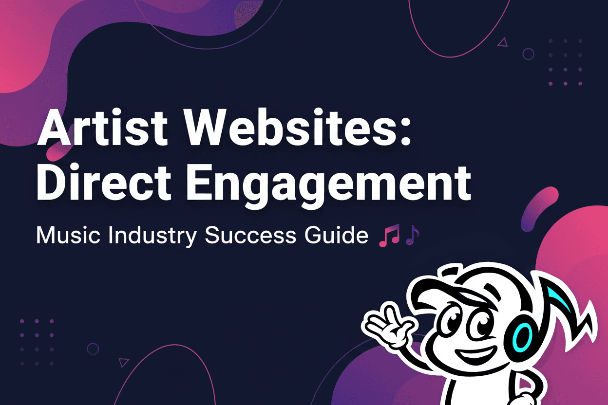 Artist Websites: Your Hub for Direct Fan Engagement & Growth - TunePact Blog