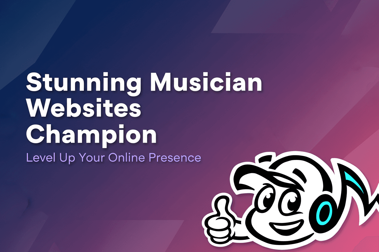 20 Stunning Musician Websites We Champion - TunePact Blog