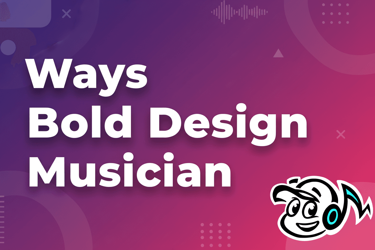5 Ways to Use Bold Design in Your Musician Website - Tunepact Blog
