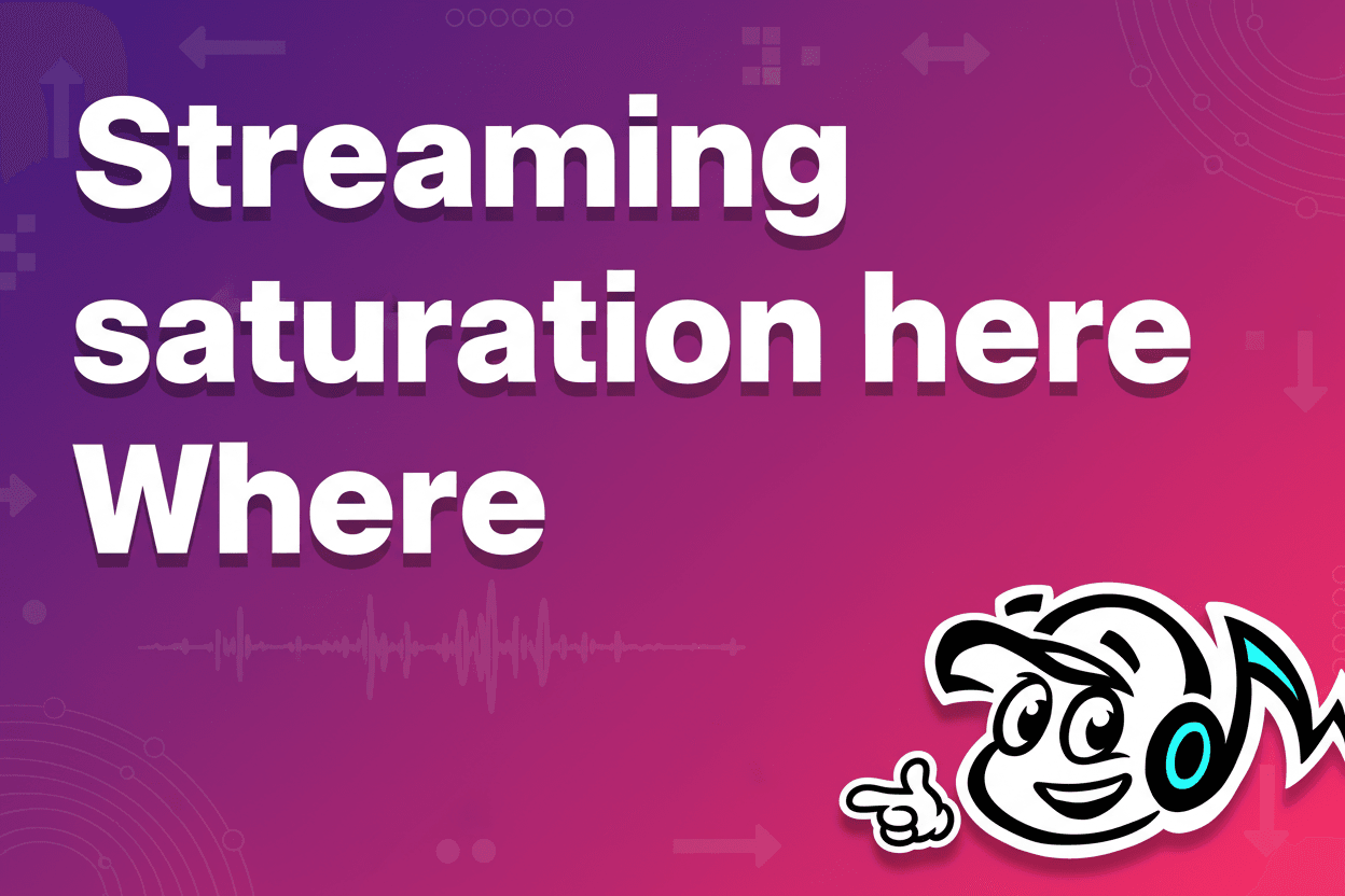 Streaming saturation is here — Where should independent artists focus in 2025? - Tunepact Blog