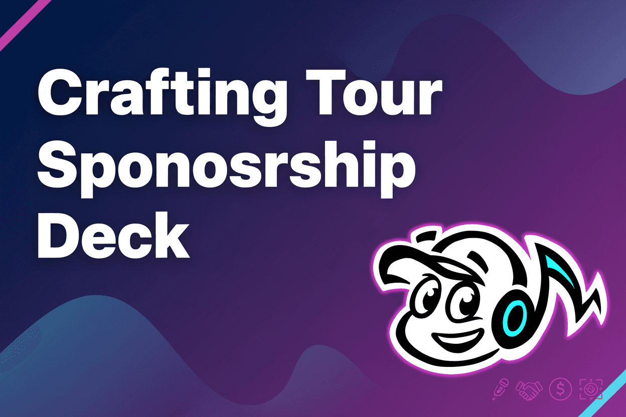 What to Put in Your Tour Sponsorship Deck for Musicians - TunePact Blog