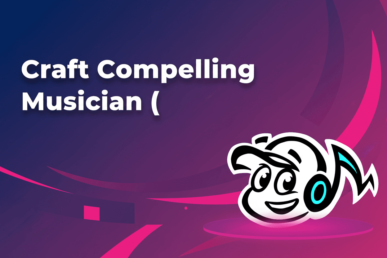 How to Craft a Compelling Musician Bio (with Pro Examples!) - TunePact Blog